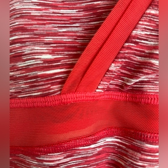 Lululemon Vintage Women's Racerback Red Space Dyed Mesh Back Tank Top, Small - Picture 10 of 16